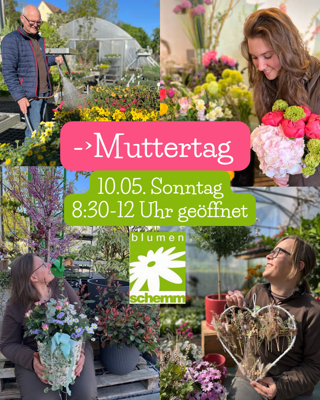 Am 10. Mai ist Muttertag